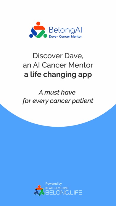 BelongAI Dave - Cancer Mentor Screenshot