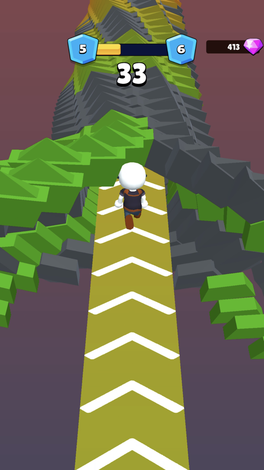 #7. Stack Man Speed Subway Fun Run (iOS) Podle: Iosif Yuzhniy