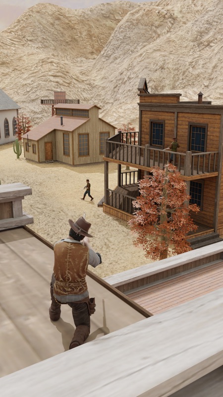 Wild West Sniper: Cowboy War screenshot 8