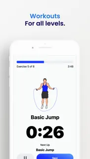 30 day jump rope challenge app iphone screenshot 3