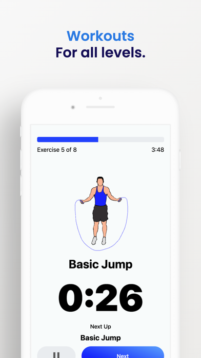 30 Day Jump Rope Challenge App Screenshot