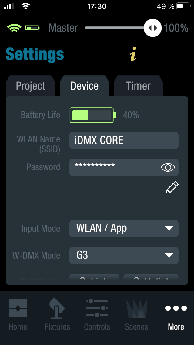 Cameo iDMX Version 2