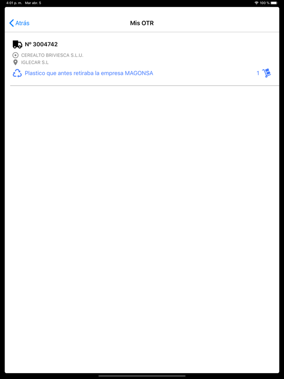Screenshot #6 pour FAMA Traslado de Residuos