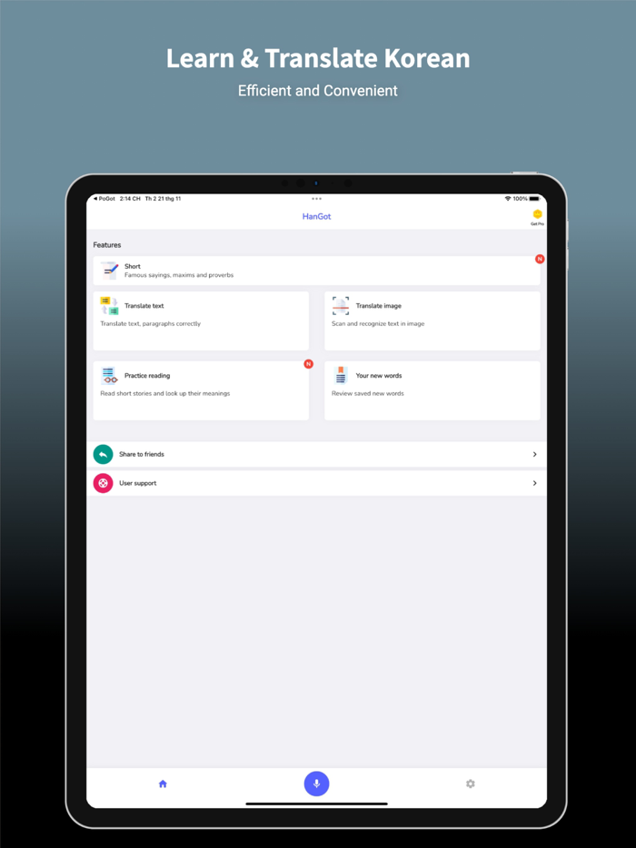 Korean Translator and Learn 