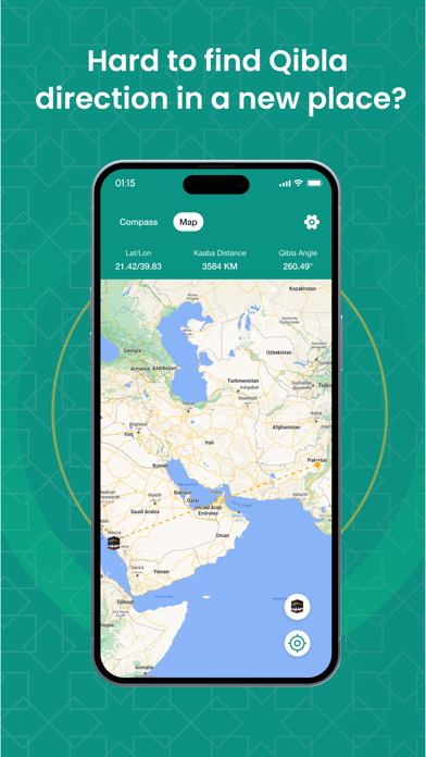 Jamaat Qibla Direction Screenshot