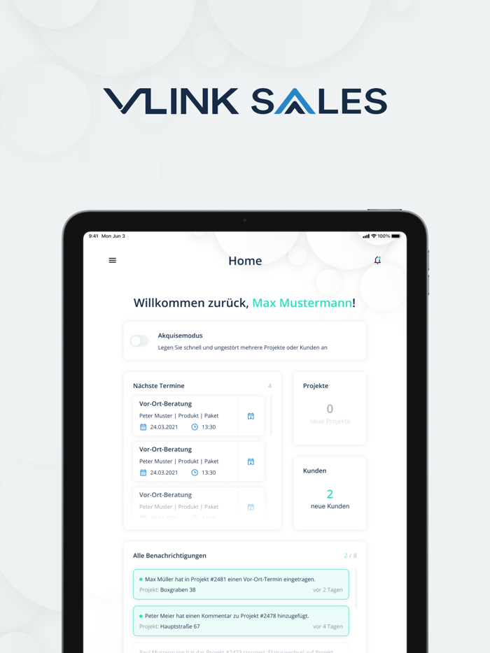VLINK Sales