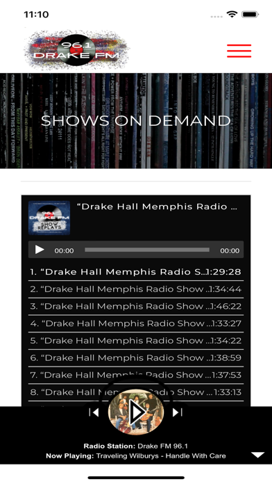 96.1 Drake FM Screenshot