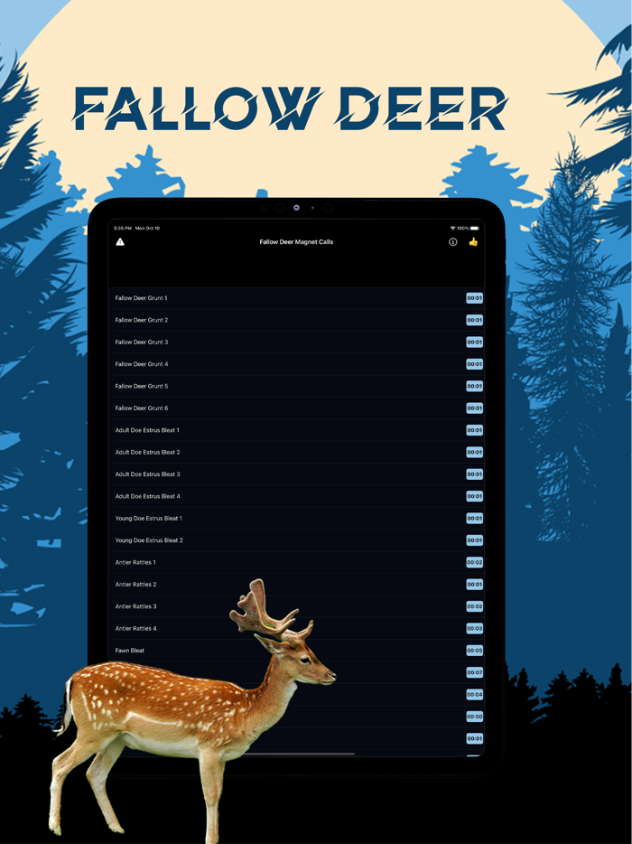 Fallow Deer Magnet- Deer Calls