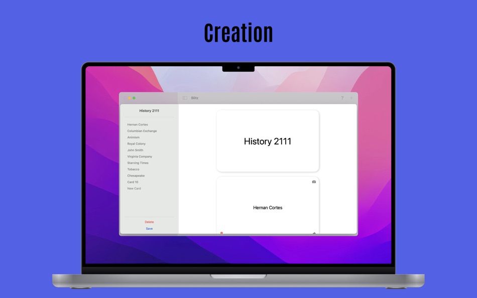 #3. Blitz Flashcards (macOS) De: New Media Institute