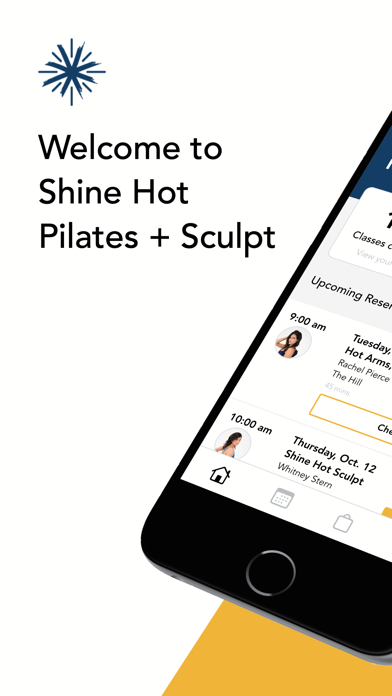 Shine Hot Pilates + Sculpt Screenshot