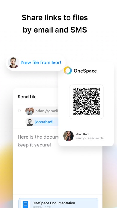 OneSpace Secure Screenshot