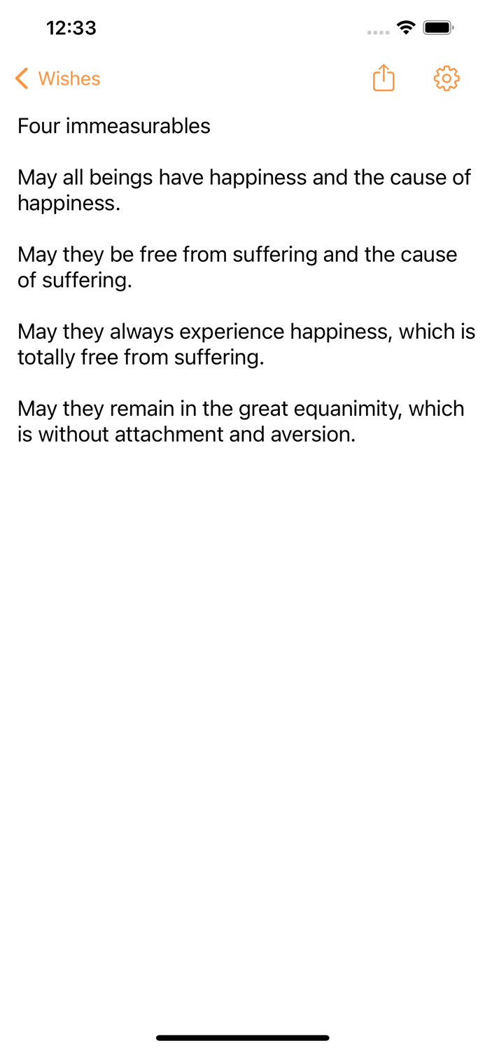 Wishes - reminder for wish