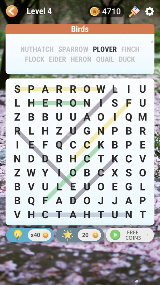 #2. Word Search - Find Hidden Word (iOS) By: Dai Nguyen