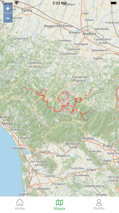 ItinerariParchiEmiliaCentrale Screenshot