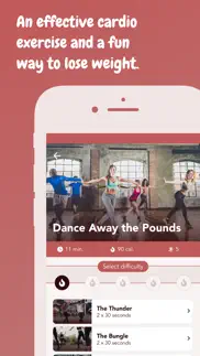 dance workouts iphone screenshot 4
