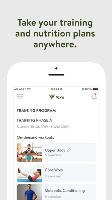 Viva Fitness Screenshot
