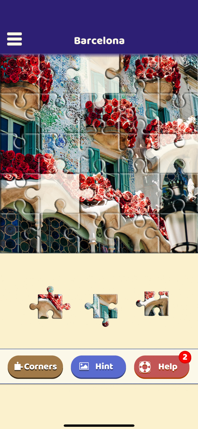 Barcelona Sightseeing Puzzle
