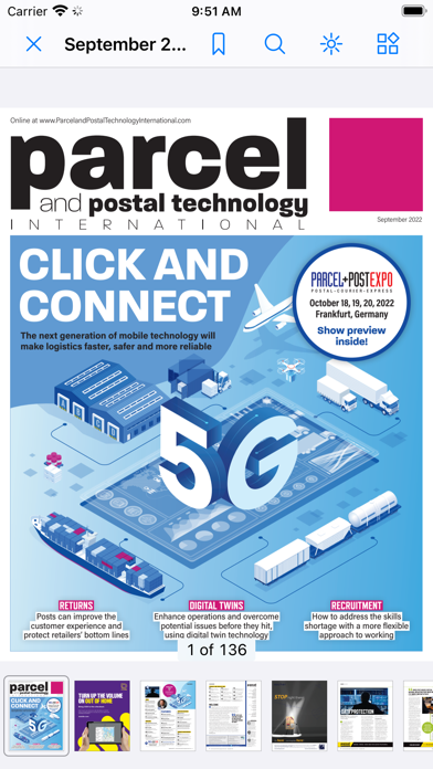 Parcel and Postal Technology Screenshot