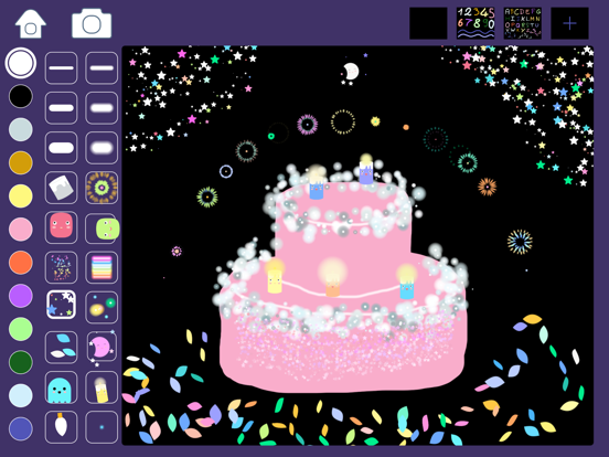 Magical Paintbox Kid & Toddler iPad screenshot 1 - Education app