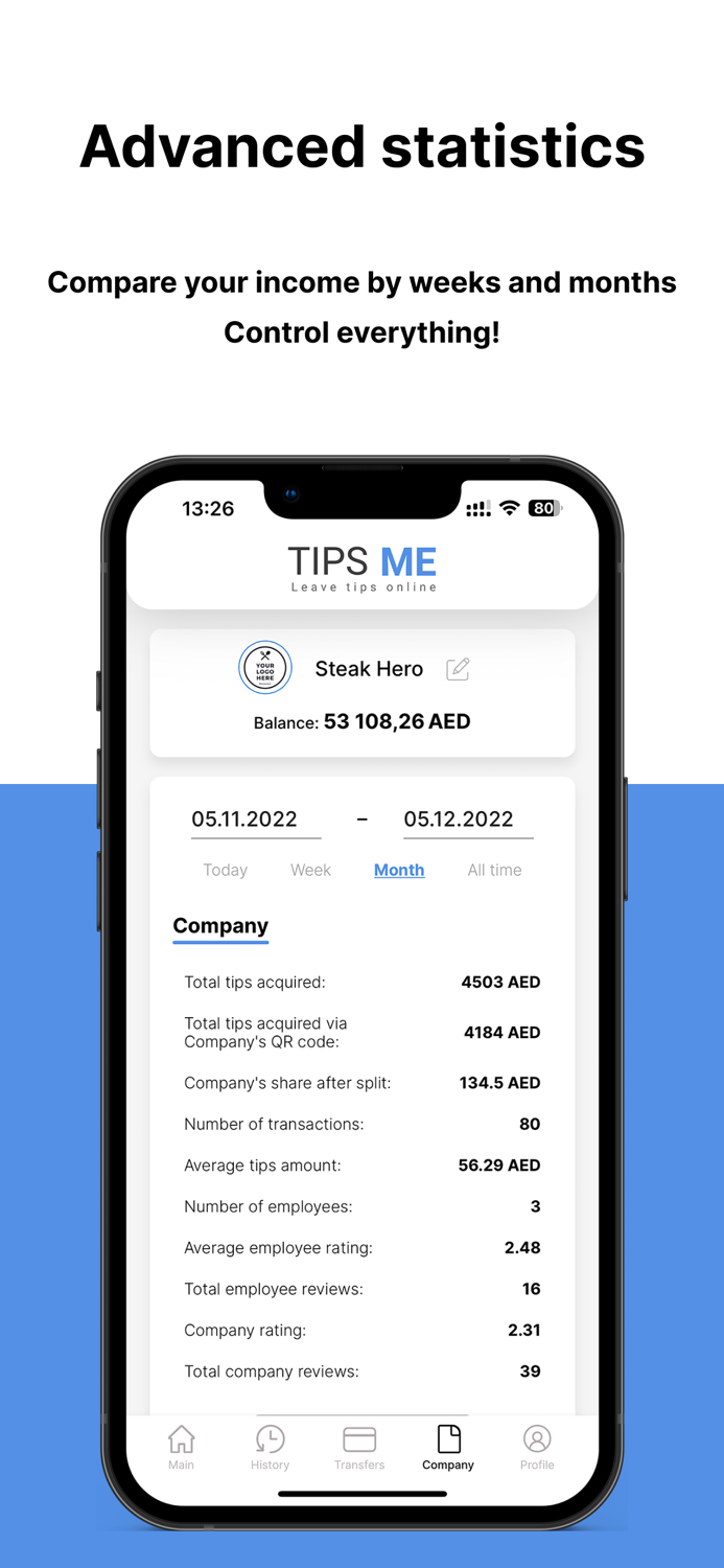 TipsME - leave tips online