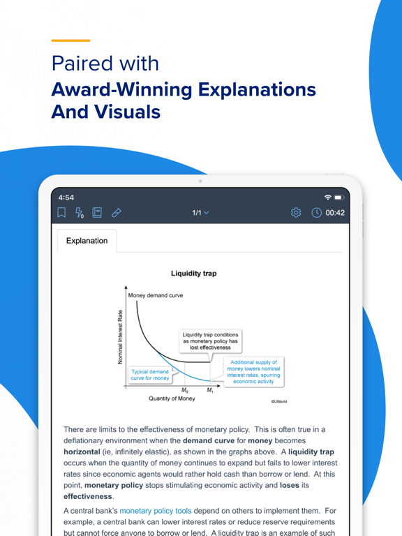 Screenshot #6 pour UWorld Finance - Exam Prep