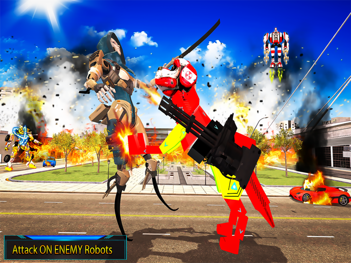 US Police Robot Dog 3D