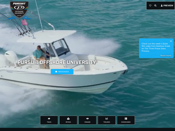 Pursuit Offshore University