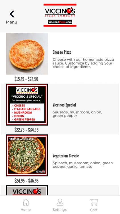 Viccino's Pizza screenshot-3