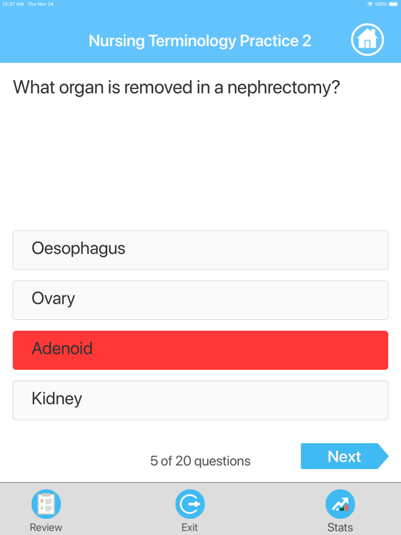 Nursing Terminology Quizのおすすめ画像4