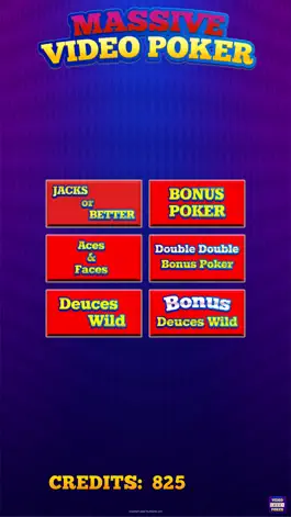 Game screenshot Massive Video Poker Collection apk