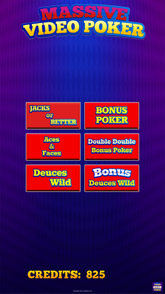 #2. Massive Video Poker Collection (iOS) Podle: Six Foot Three Foot