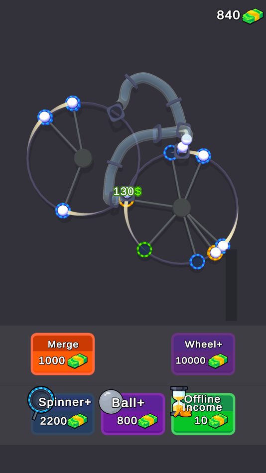 #5. Spinner Clicker (iOS) By: Rollic Games