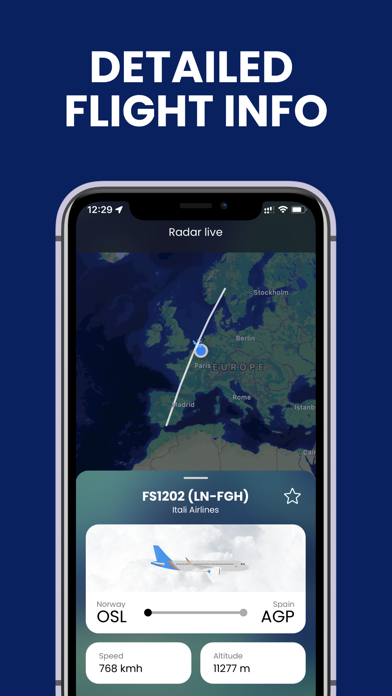 Flight Radar - RealTime Screenshot