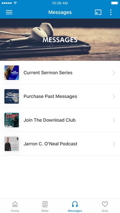 The Fountain Church App Screenshot