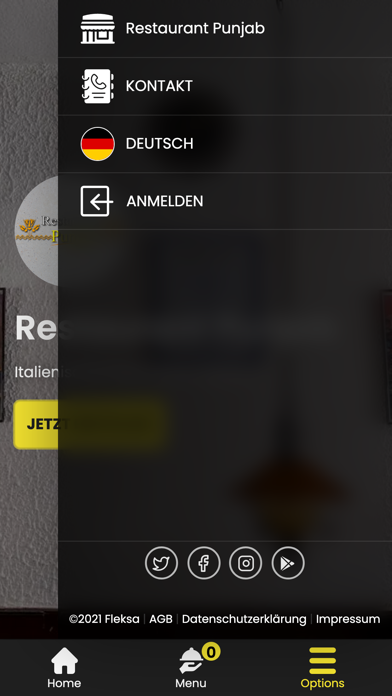 Restaurant Punjab Screenshot