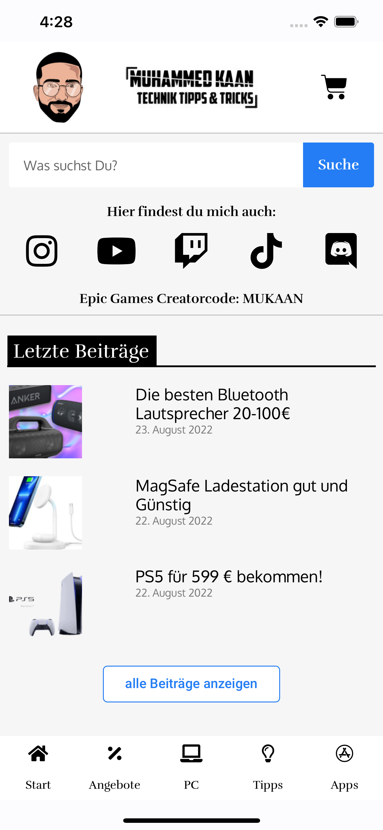 Mukaan Tipps/Deals