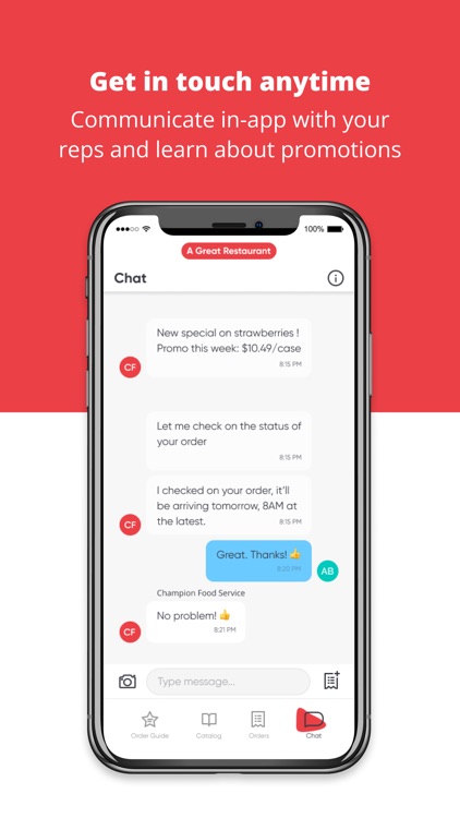 Champion Food Service screenshot-3