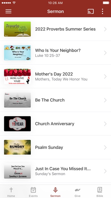 KLC LANSING Screenshot