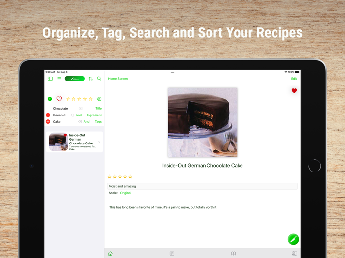 MiNoms Recipe Organizer