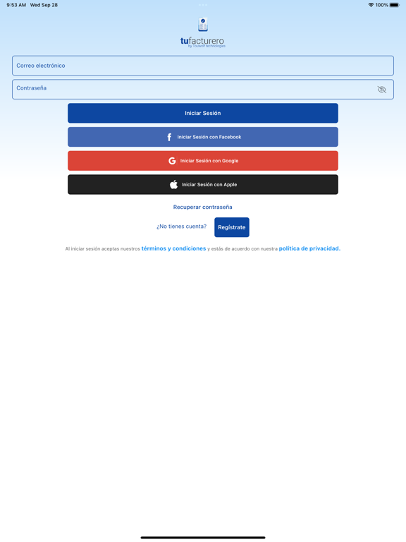 Screenshot #4 pour TuFacturero