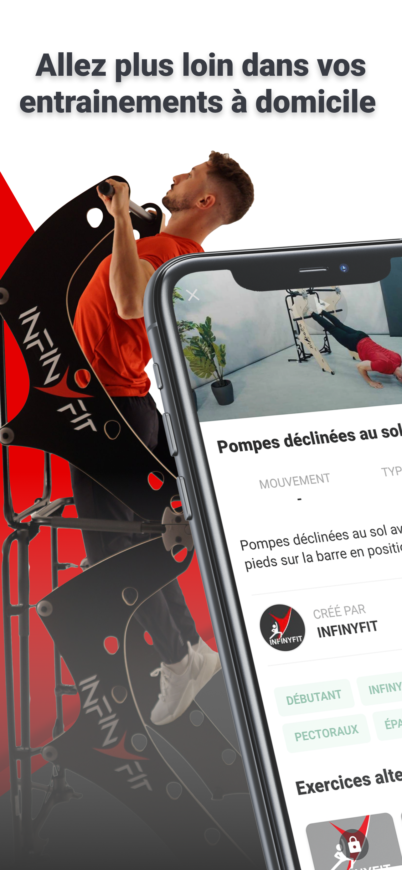 INFINYFIT Home fitness workout