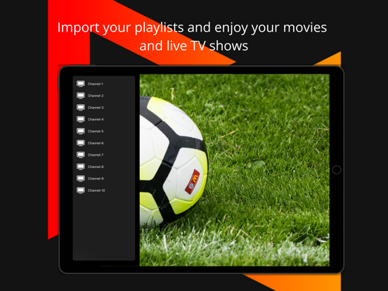 Streeme: IPTV Streaming iPad app afbeelding 2