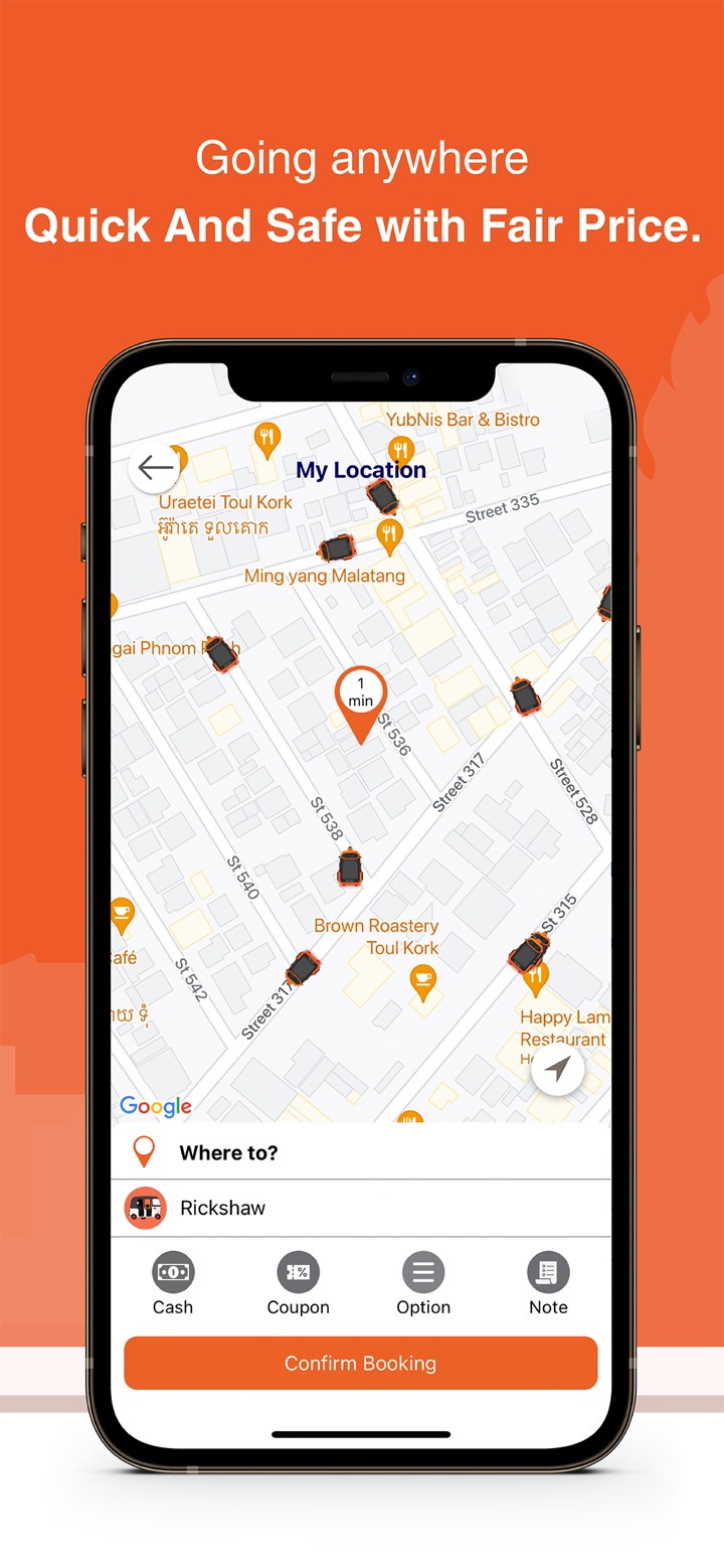 PassApp Taxi and Delivery screenshot 4