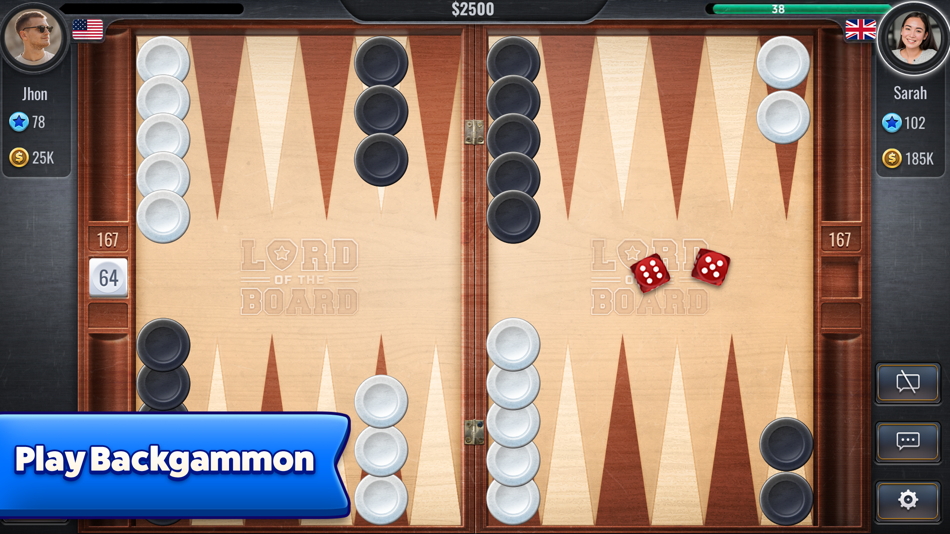 Backgammon - Lord of the Board - 5.55 - (iOS)