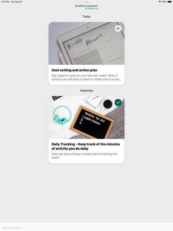 App screenshot