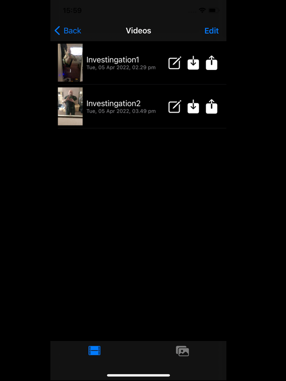 SLS Camera iPad screenshot 5 - Entertainment app
