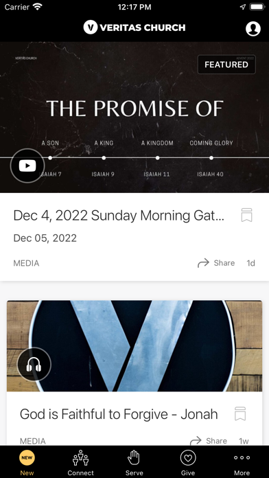 Veritas Fayetteville Screenshot