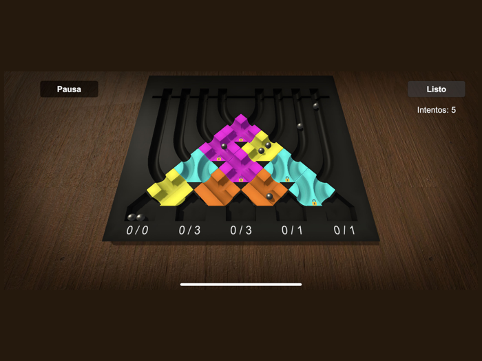 Circuito Lógico Marble Puzzle