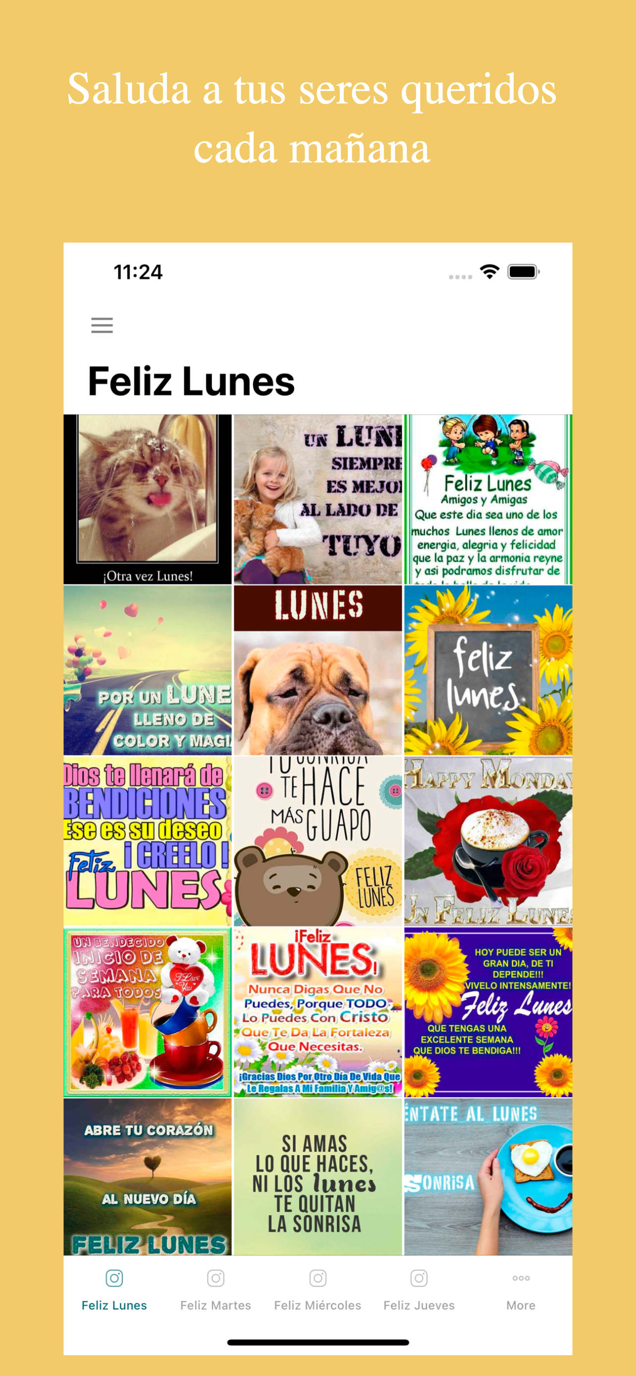 Imágenes de Saludos Diarios