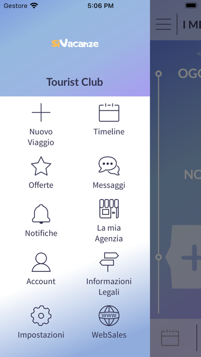 Sì Vacanze Travel App Screenshot